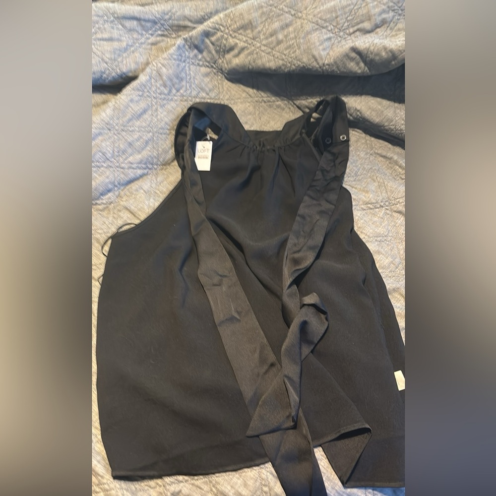 Two sleeveless new with tags shirts from Loft.